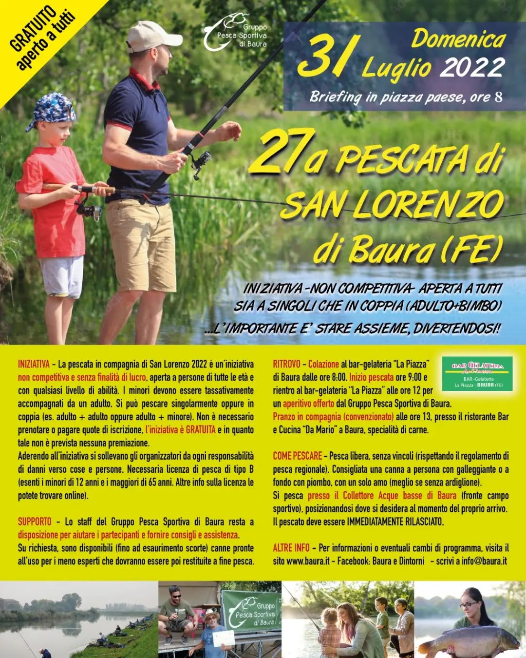 27a Pescata di San Lorenzo di Baura